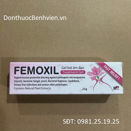 Gel bôi âm đạo FEMOXIL 25g