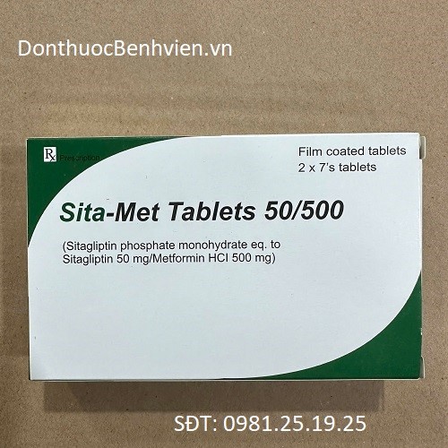 Thuốc Sita-Met Tablets 50/500