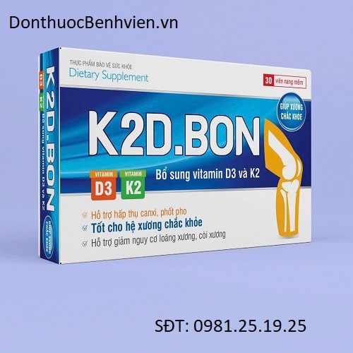 Viên uống bổ xương khớp K2D.Bon