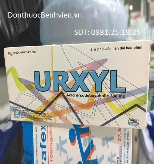 Viên nén dài bao phim Thuốc Urxyl 300mg