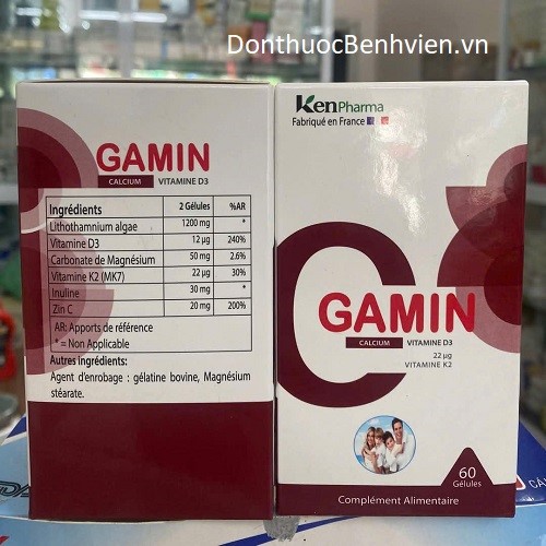 Viên nang uống Kenpharma Gamin