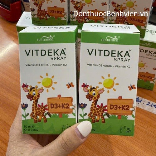 Vitdeka Spray 10ml - Thực phẩm bảo vệ sức khỏe