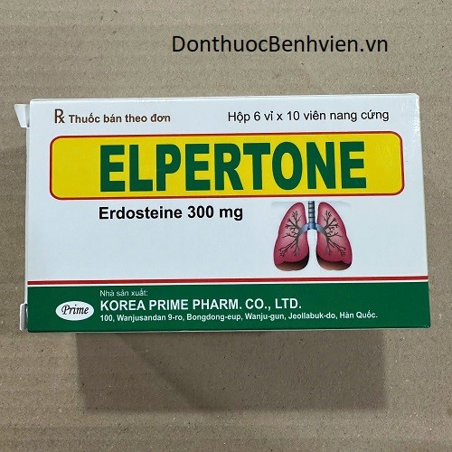 Viên nang cứng Thuốc Elpertone 300mg