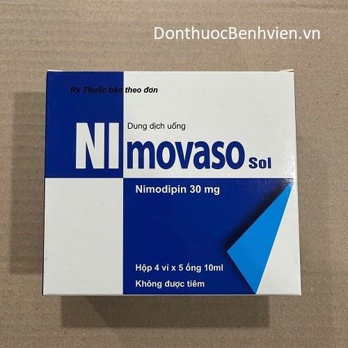 Dung dịch uống Thuốc Nimovaso Sol 10ml