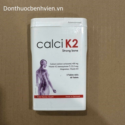 Viên uống bổ xương khớp Calci K2 Strong Bone