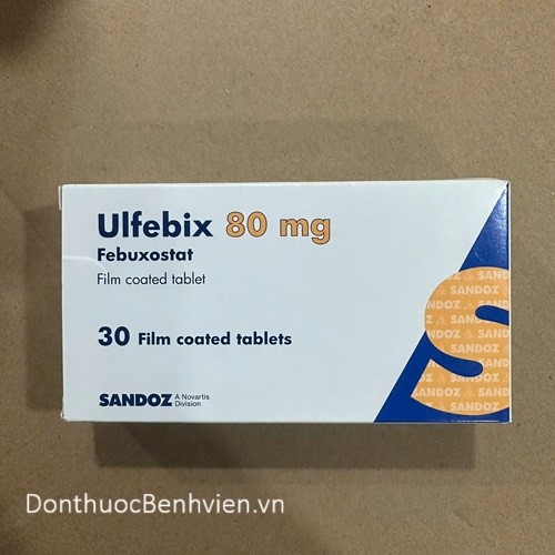 Viên uống Thuốc Ulfebix 80mg
