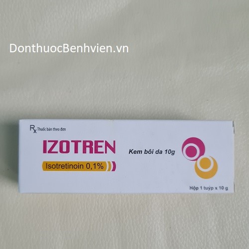Thuốc Izotren Cream 10g