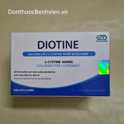 Viên uống chỗng lõa hóa Da Diotine