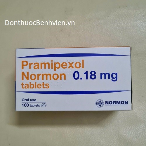 Viên uống Thuốc Pramipexol Normon 0.18mg