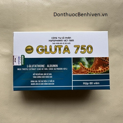 Viên Uống bảo vệ sức khỏe Gluta 750