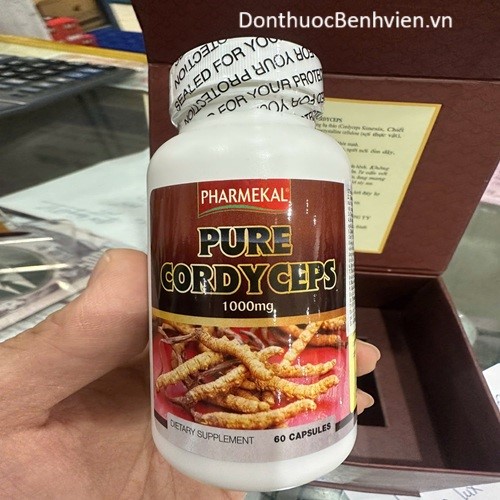 Viên uống Tăng cường đề kháng Pharmekal Pure Cordyceps