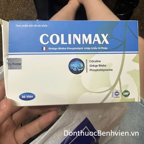 Viên uống bổ não Colinmax