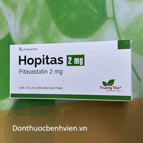 Viên nén bao phim Thuốc Hopitas 2mg