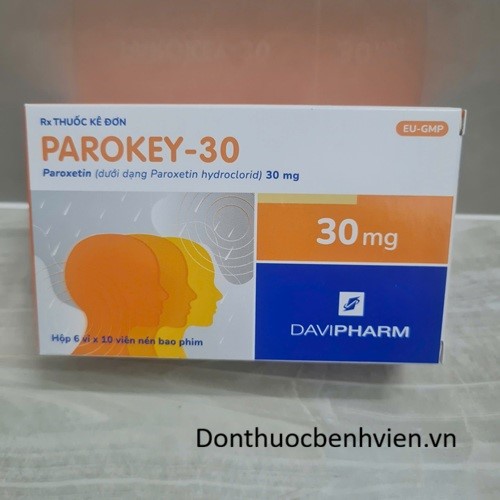 Thuốc Parokey 30mg Davipharm