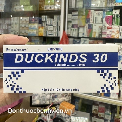 Viên nang cứng Thuốc Duckinds 30mg