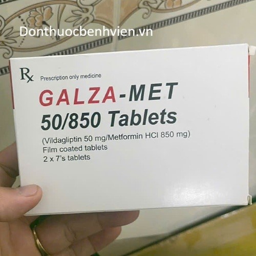 Viên uống Thuốc Galza-Met 50/850 Tablets
