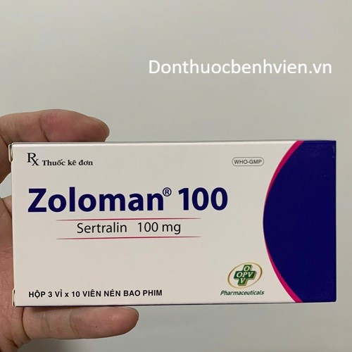 Thuốc Zoloman 100mg