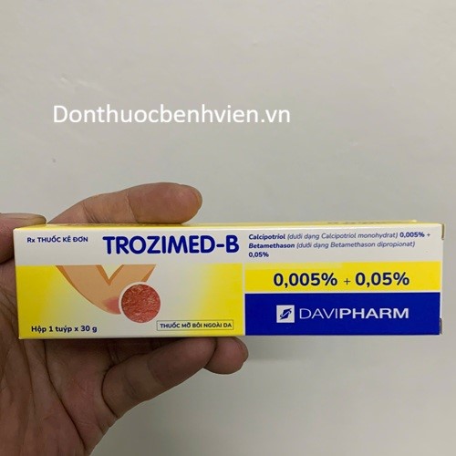 Thuốc Mỡ bôi ngoài da Trozimed-B 30g