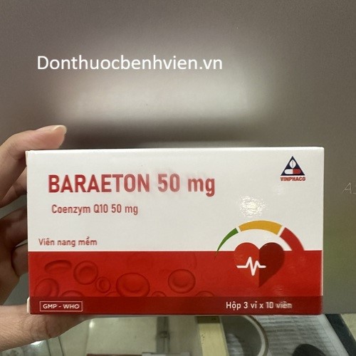 Viên nang mềm Thuốc Baraeton 50mg