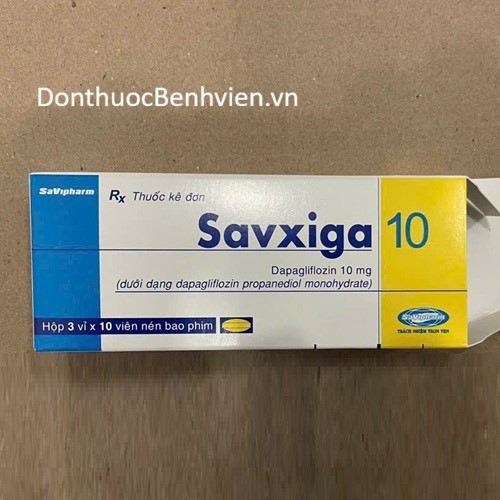Viên nén bao phim Thuốc Savxiga 10mg