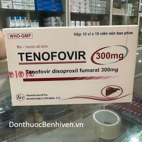 Viên uống Thuốc Tenofovir 300mg Khapharco