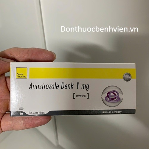 Viên uống Thuốc Anastrozole Denk 1mg