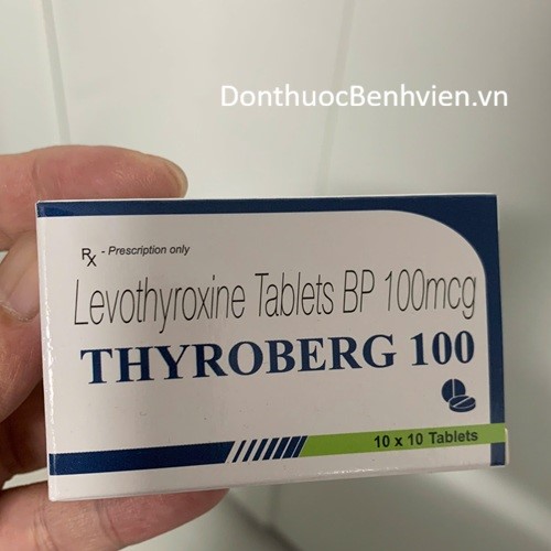 Viên nén Thuốc Thyroberg 100mg