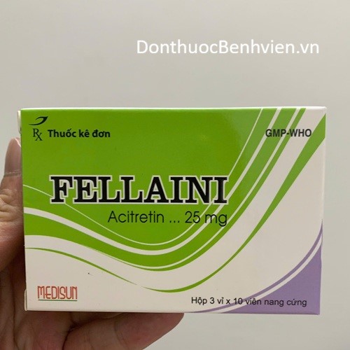 Viên nang cứng Thuốc Fellaini 25mg