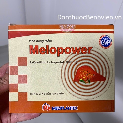 Viên Nang mềm Thuốc Melopower 300mg
