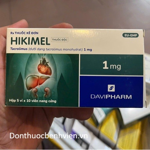 Viên nang cứng Thuốc Hikimel 1mg