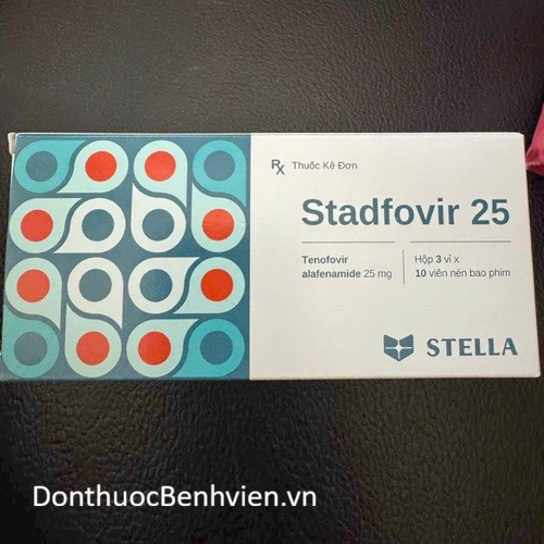 Viên uống Thuốc Stadfovir 25mg