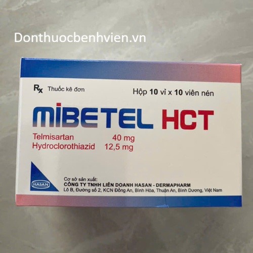 Viên nén Thuốc Mibetel HCT 40mg/12.5mg