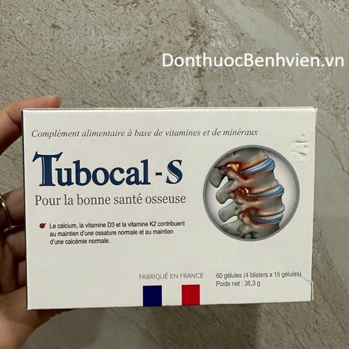 Thực phẩm bảo vệ sức khỏe Tubocal-S
