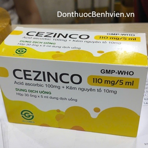 Thuốc Cezinco - Dung dịch uống 5ml