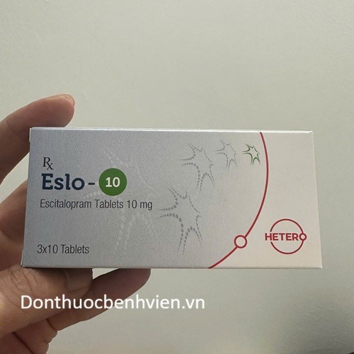 Viên nén bao phim Thuốc Eslo 10mg