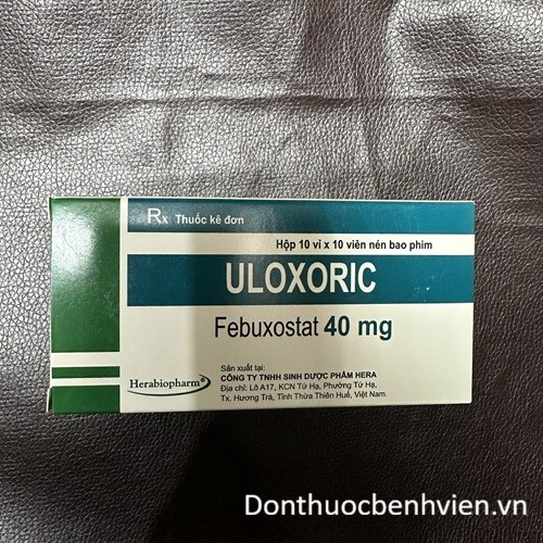 Viên nén bao phim Thuốc Uloxoric 40mg