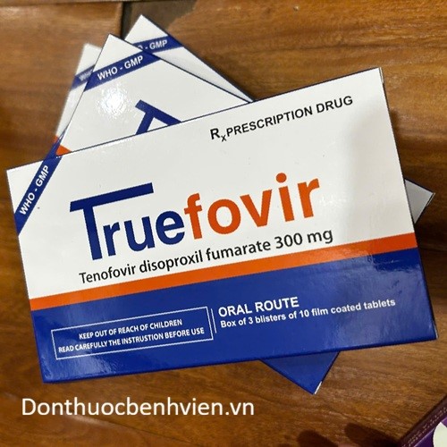 Viên nén bao phim Thuốc Truefovir