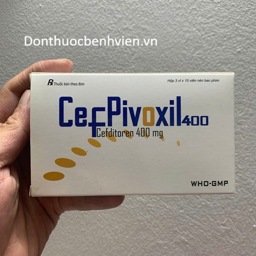 Viên nén bao phim Thuốc Cefpivoxil 400mg