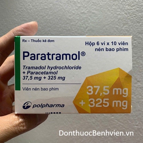 Viên nén bao phim Thuốc Paratramol