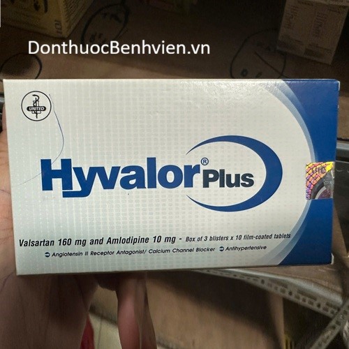 Thuốc Hyvalor Plus 160mg/10mg