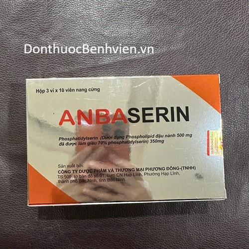Viên nang cứng Thuốc Anbaserin 350mg