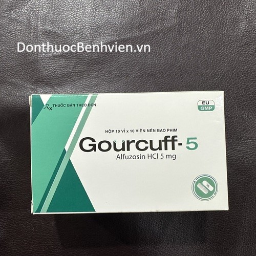 Viên nén bao phim Thuốc Gourcuff 5mg