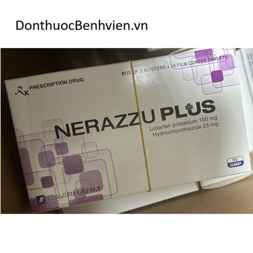 Viên nén bao phim Thuốc Nerazzu Plus