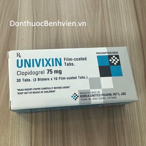 Viên uống Thuốc Univixin 75mg