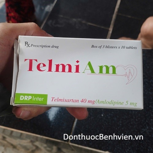Viên nén Thuốc Telmiam 40mg/5mg