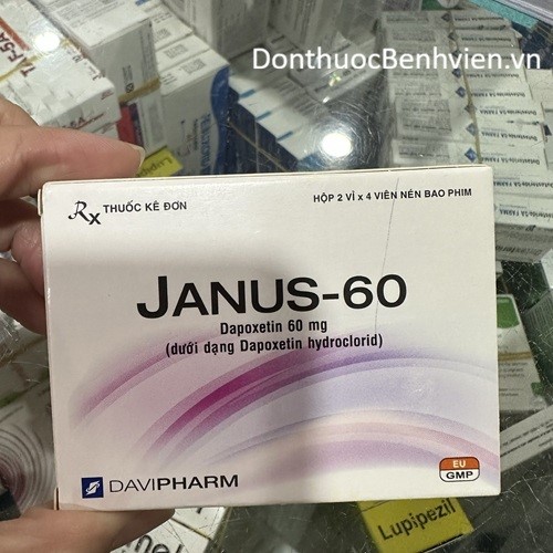 Viên nén bao phim Thuốc Janus 60mg