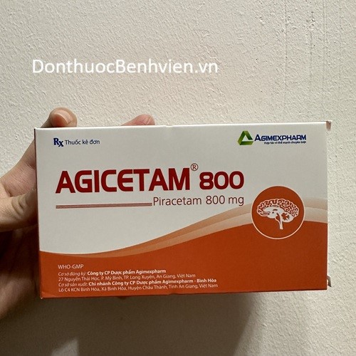 Viên uống Thuốc Agicetam 800mg