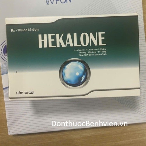 Cốm Pha dung dịch uống Thuốc Hekalone