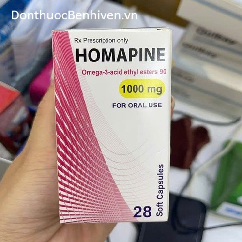 Viên uống Thuốc Homepine 1000mg
