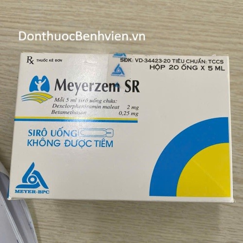 Dung dịch uống Meyerzem SR 5ml